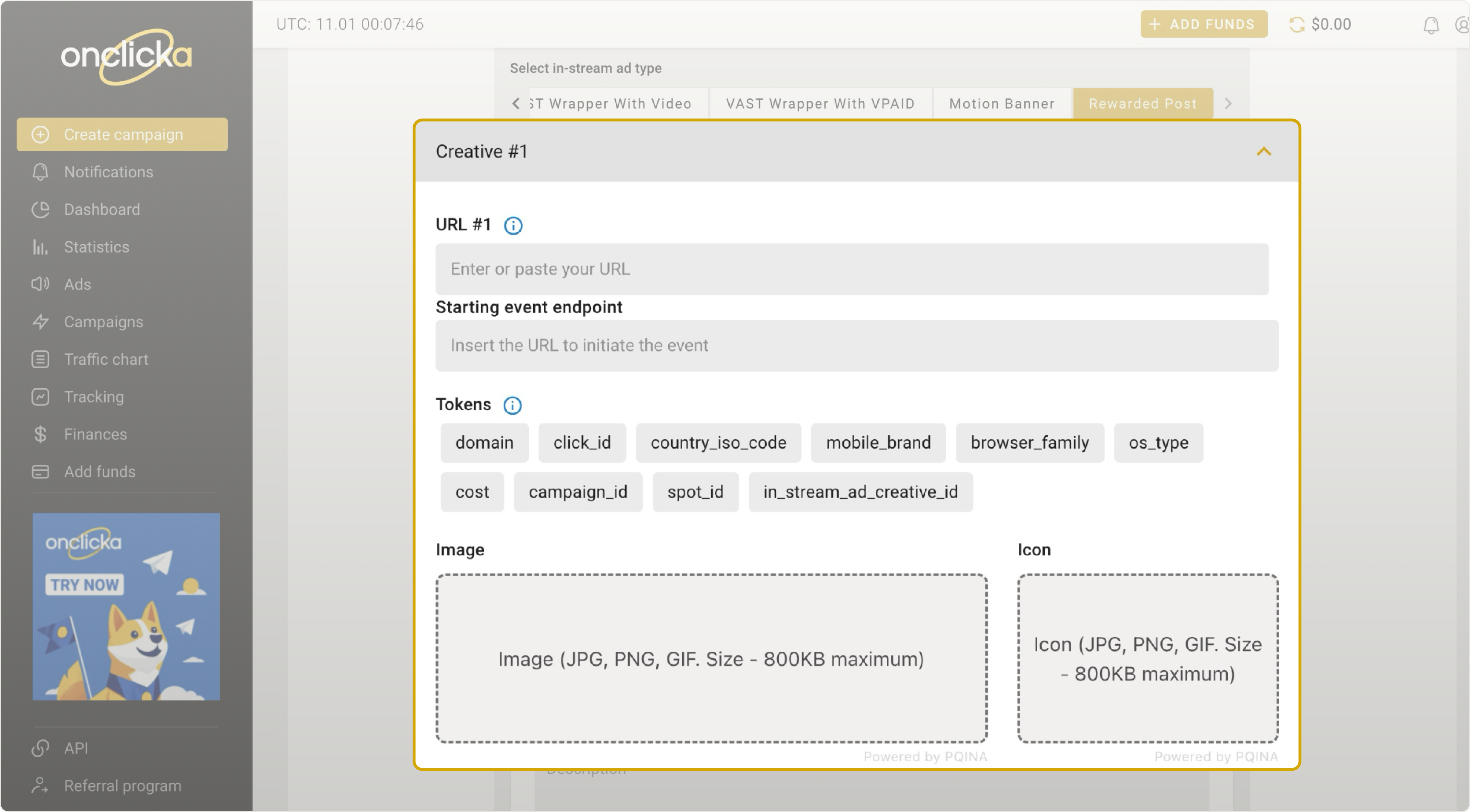 Creative 1 section - part 1