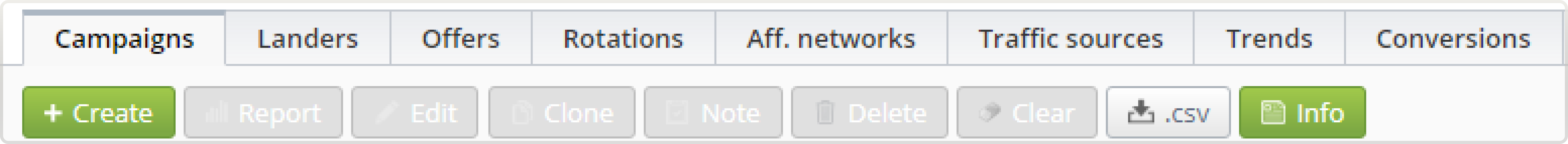 Setting up the campaign via Binom