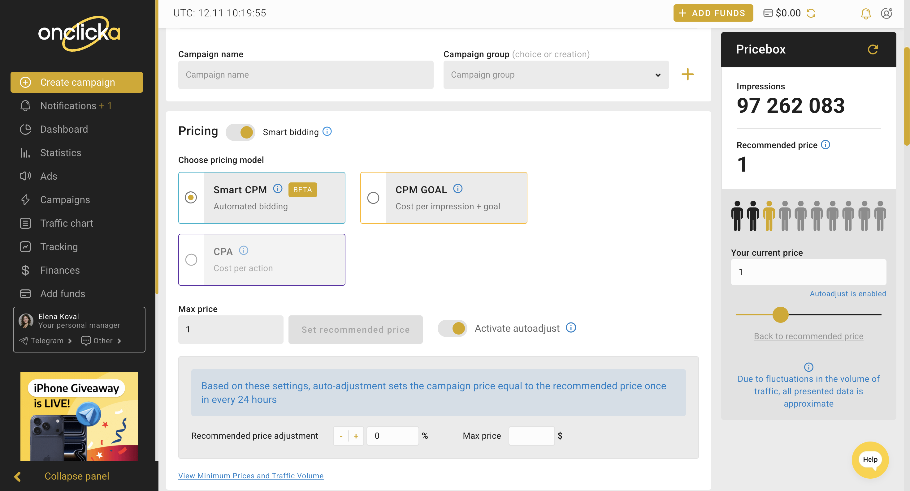 Smart CPM: Get More Volume from Your Popunder Budget